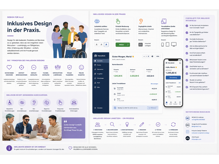 Design für alle – Inklusives Design in der Praxis