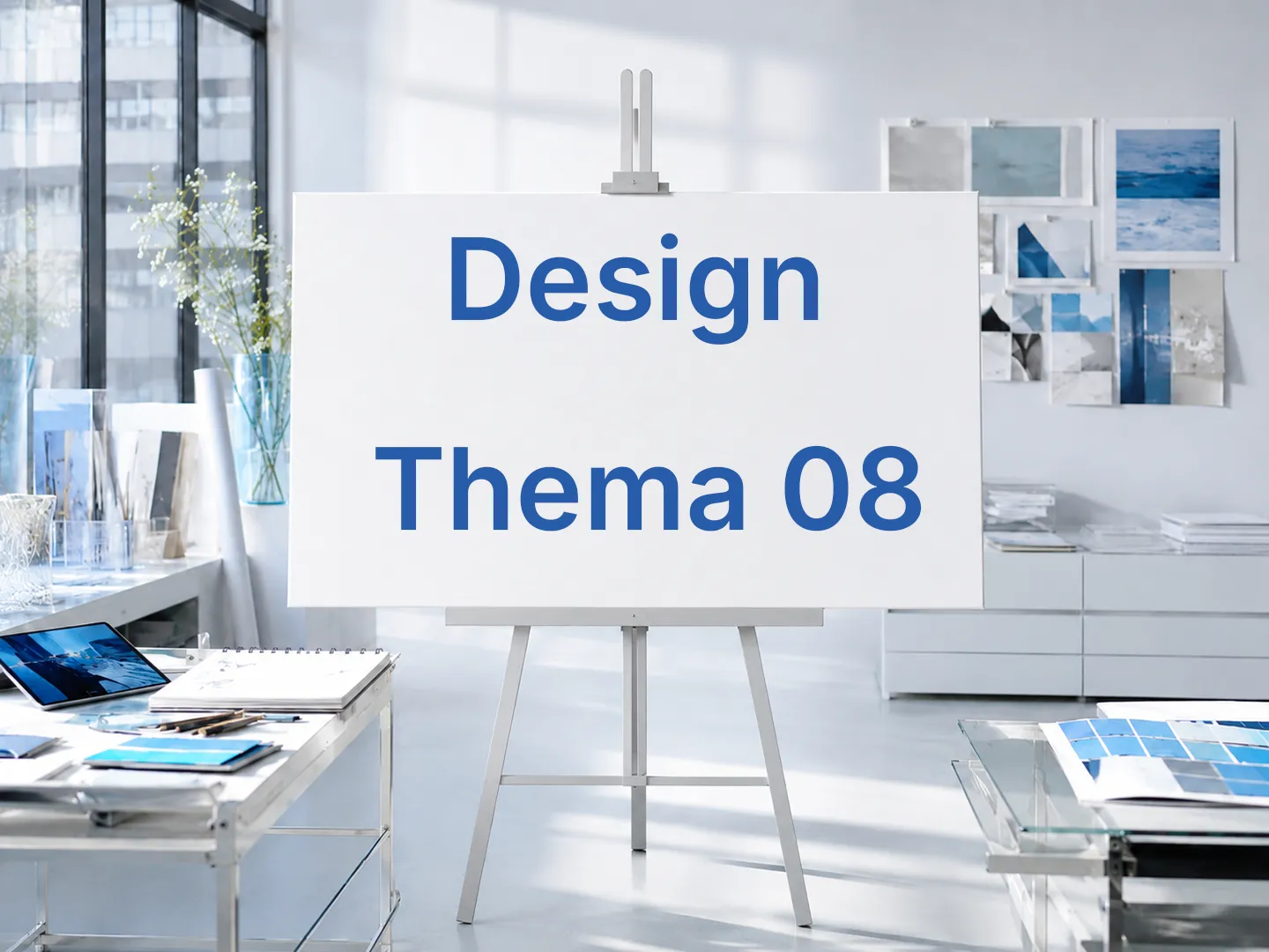 Ästhetisches und minimalistisches Design