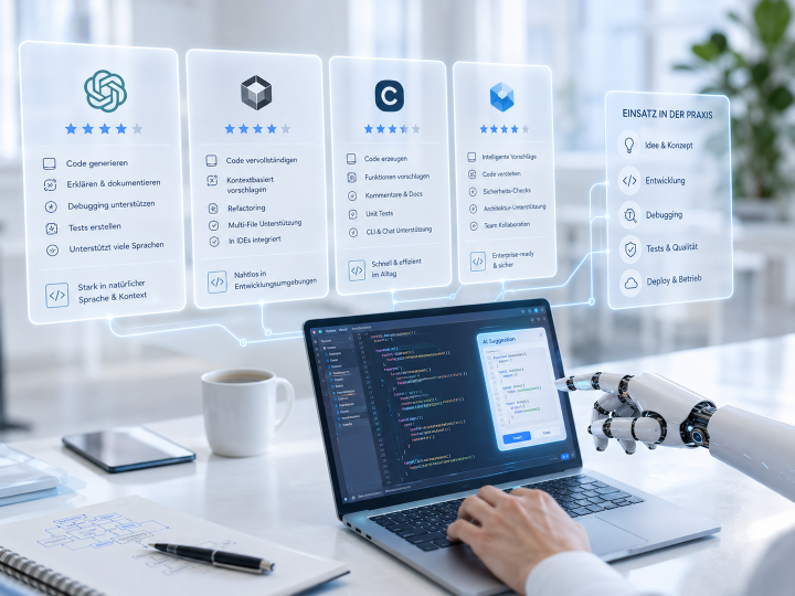 KI Code-Assistenten – Vergleich und Einsatz in der Praxis