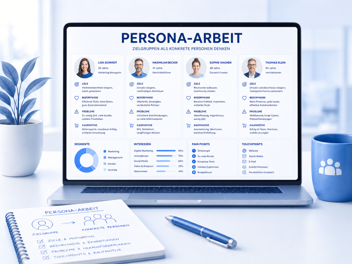Persona-Arbeit – Zielgruppen als konkrete Personen denken