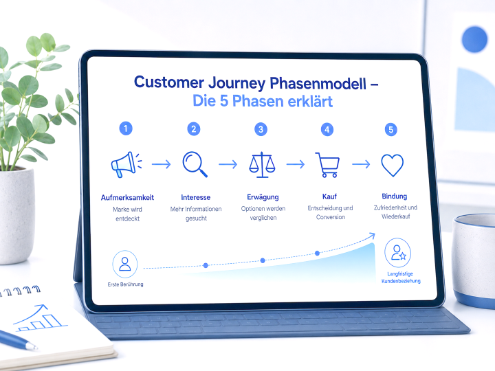 Customer Journey Phasenmodell – Die 5 Phasen erklärt