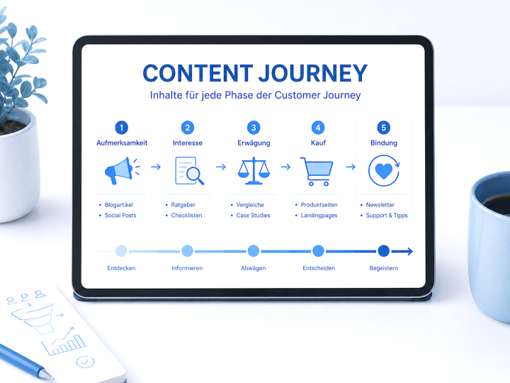 Content Journey – Inhalte für jede Phase der Customer Journey