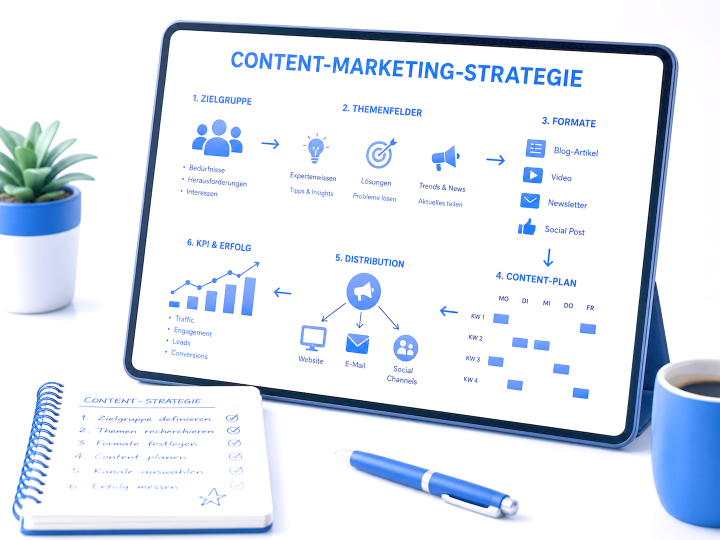 Content-Marketing-Strategie – Planung, Erstellung und Distribution