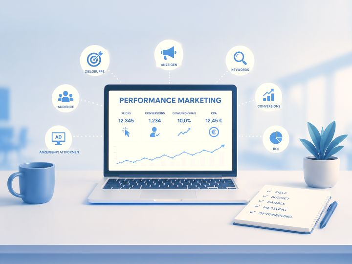 Performance-Marketing – Google Ads, Meta Ads und datenbasierte Messung