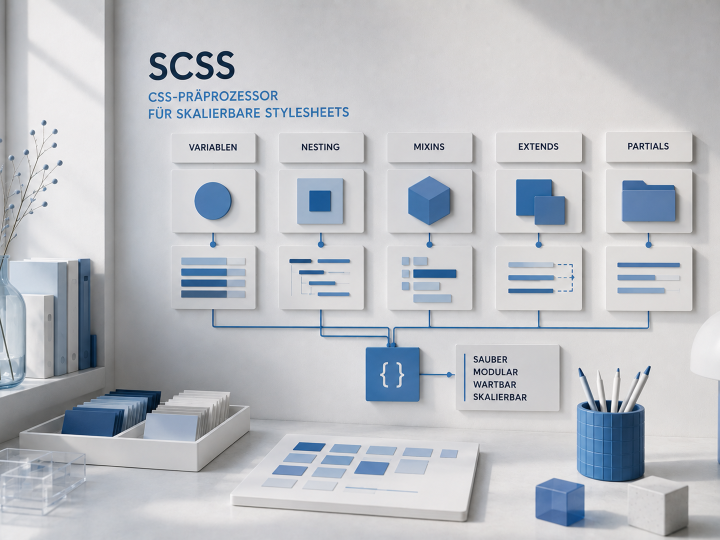 SCSS – CSS-Präprozessor für skalierbare Stylesheets