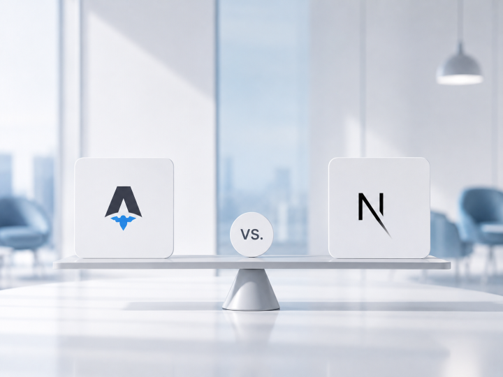 Astro vs. Next.js – Wann welches Framework?