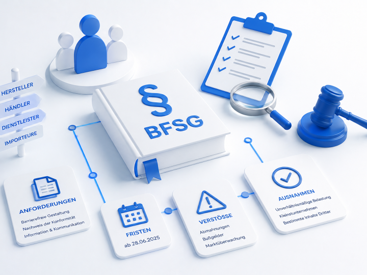BFSG – Was das Barrierefreiheitsstärkungsgesetz für Websites bedeutet
