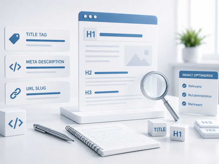 On-Page-SEO – Titel, Meta, H-Struktur und Inhalt optimieren